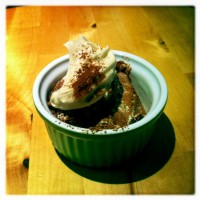 Étcsokoládé mousse - Bailey's-es mascarpone krémmel